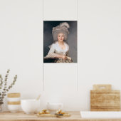 Portret van Campan Madame Jeanne-Louise-Henriette Poster (Keuken)
