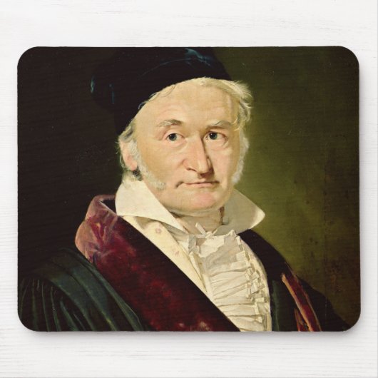 Portret van Carl Friedrich Gauss, 1840 Muismat (Voorkant)