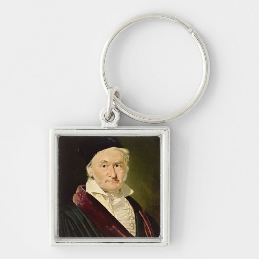 Portret van Carl Friedrich Gauss, 1840 Sleutelhanger (Voorkant)
