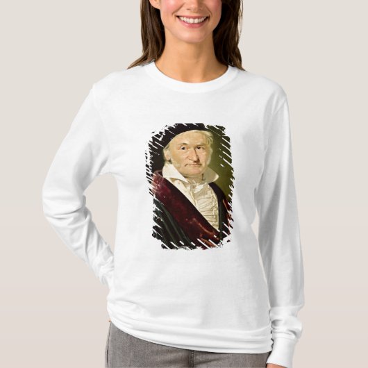 Portret van Carl Friedrich Gauss, 1840 T-shirt (Voorkant)