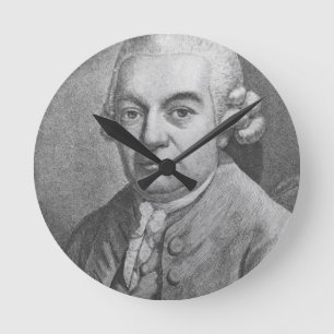 Portret van Carl Philipp Emanuel Bach (1714-88) (e Ronde Klok