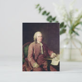 Portret van Carl von Linnaeus Briefkaart (Staand voorkant)