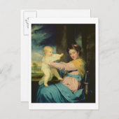 Portret van Caroline, Duchess van Marlborough met Briefkaart (Voorkant / Achterkant)