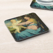 Portret van Caroline, Duchess van Marlborough met Onderzetter (Linkerzijde)