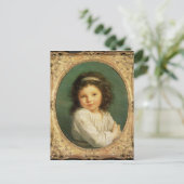 Portret van Caroline Lalive de la Briche, 1786 Briefkaart (Staand voorkant)