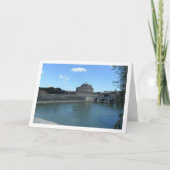 Portret van Castel Sant'Angelo, Rome, Italië Kaart (Voorkant)
