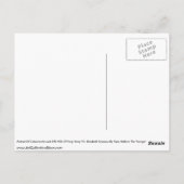 portret van Catarina Howard 5e vrouw van koning He Briefkaart (Achterkant)