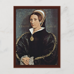 portret van Catarina Howard 5e vrouw van koning He Briefkaart