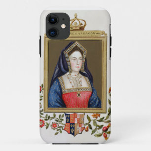 Portret van Catherine Aragon (1485-1536) 1st Qu Case-Mate iPhone Case