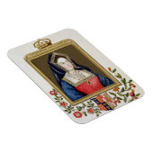 Portret van Catherine Aragon (1485-1536) 1st Qu Magneet (Rechterzijde)