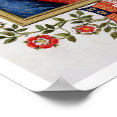 Portret van Catherine Aragon (1485-1536) 1st Qu Poster (Hoek)