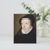 Portret van Catherine de Medici Briefkaart (Staand voorkant)