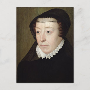 Portret van Catherine de Medici Briefkaart