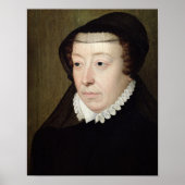 Portret van Catherine de Medici Poster (Voorkant)
