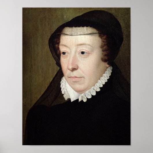 Portret van Catherine de Medici Poster (Voorkant)