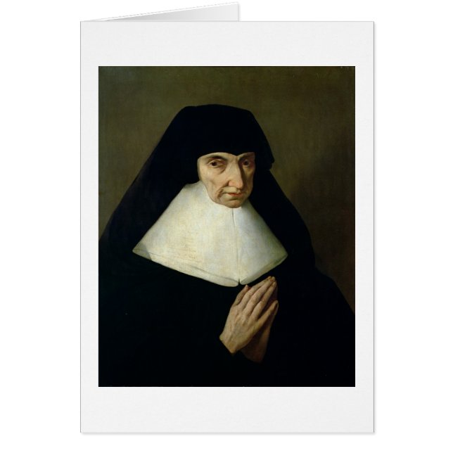 Portret van Catherine de Montholon, oprichter van  (Voorkant)