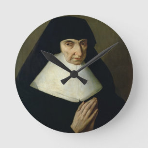 Portret van Catherine de Montholon, oprichter van  Ronde Klok