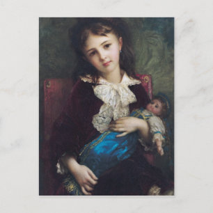 Portret van Catherine du Bouchage, 1879 Briefkaart