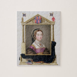 Portret van Catherine Howard (c.1520-d.1542) 5th Q Legpuzzel