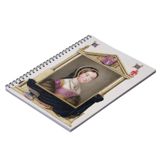 Portret van Catherine Howard (c.1520-d.1542) 5th Q Notitieboek (Linkerzijde)