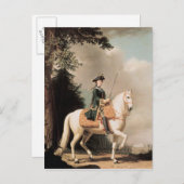 Portret van Catherine II Briefkaart (Voorkant / Achterkant)