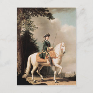 Portret van Catherine II Briefkaart