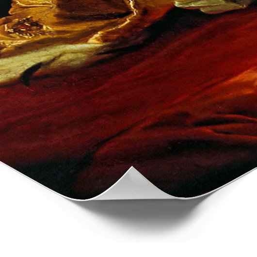 Portret van Catherine II Poster (Hoek)