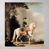 Portret van Catherine II Poster (Voorkant)