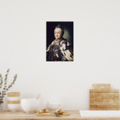 Portret van Catherine II van Rusland 2 Poster (Keuken)
