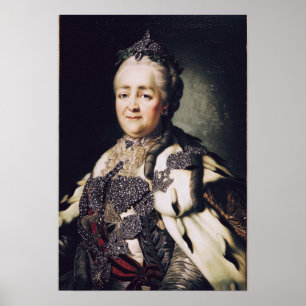 Portret van Catherine II van Rusland 2 Poster