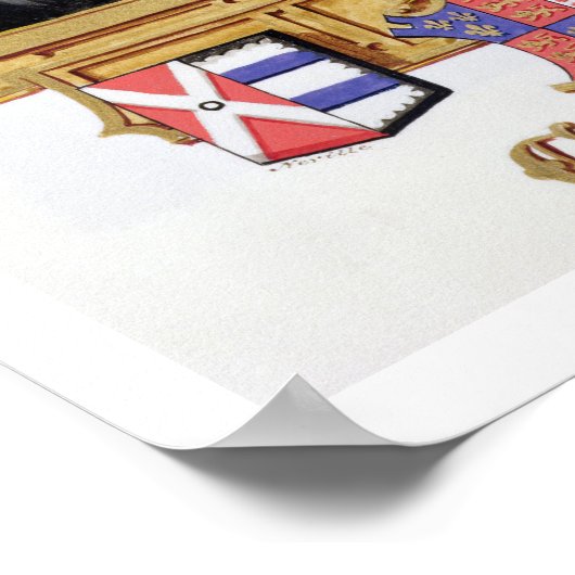 Portret van Catherine Parr (1512-1548), zesde vrou Poster (Hoek)