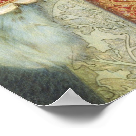 Portret van Catherine Parr (1512-48), 1545 (kleur) Poster (Hoek)