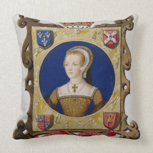 Portret van Catherine Parr (1512-48) 6e koningin v Kussen