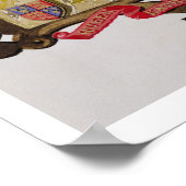 Portret van Catherine Parr (1512-48) 6e koningin v Poster (Hoek)