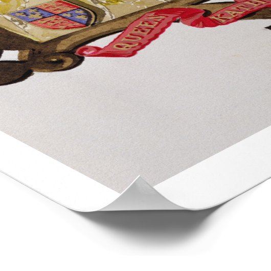 Portret van Catherine Parr (1512-48) 6e koningin v Poster (Hoek)