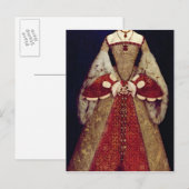 Portret van Catherine Parr, 1545 Briefkaart (Voorkant / Achterkant)