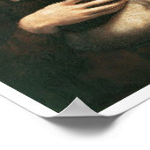 Portret van Cecilia Gallerani, Lady met een Ermine Poster (Hoek)