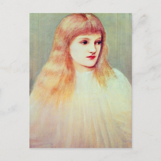 Portret van Cecily Horner, 1895 Briefkaart (Voorkant)