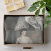 Portret van Celia Tobin Clark door Giovanni Boldin Tissuepapier (Geschenk)