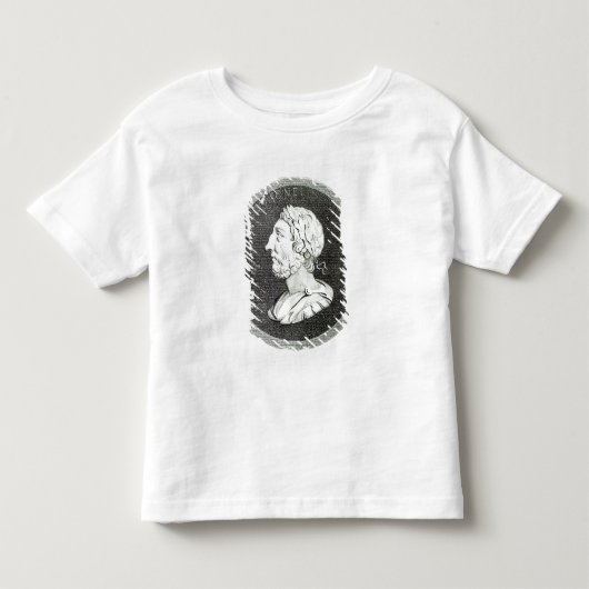 Portret van Charlemagne Kinder Shirts (Voorkant)