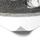 Portret van Charlemagne Poster (Hoek)