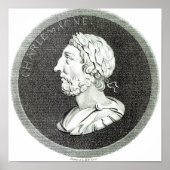 Portret van Charlemagne Poster (Voorkant)