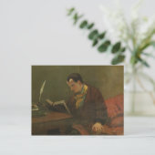 Portret van Charles Baudelaire 1847 Briefkaart (Staand voorkant)