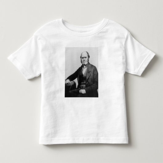 Portret van Charles Darwin, 1854 Kinder Shirts (Voorkant)