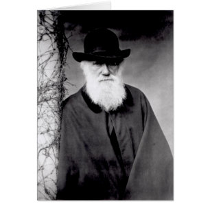 Portret van Charles Darwin 1881