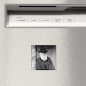 Portret van Charles Darwin 1881 Magneet (Insitu (Vaatwasser))