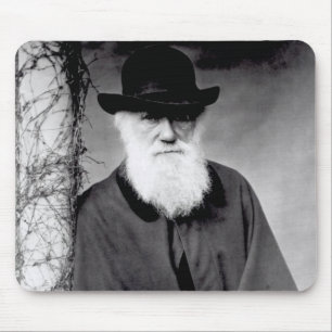 Portret van Charles Darwin 1881 Muismat