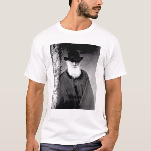 Portret van Charles Darwin 1881 T-shirt (Voorkant)