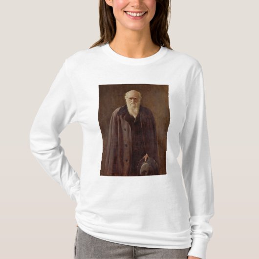 Portret van Charles Darwin 1883 T-shirt (Voorkant)