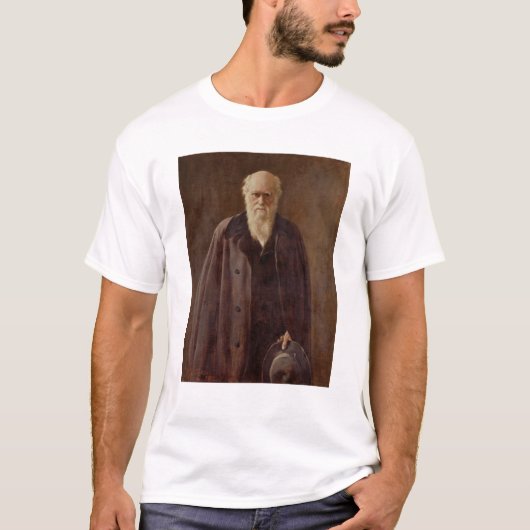 Portret van Charles Darwin 1883 T-shirt (Voorkant)